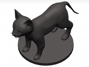 Cat 3D Model