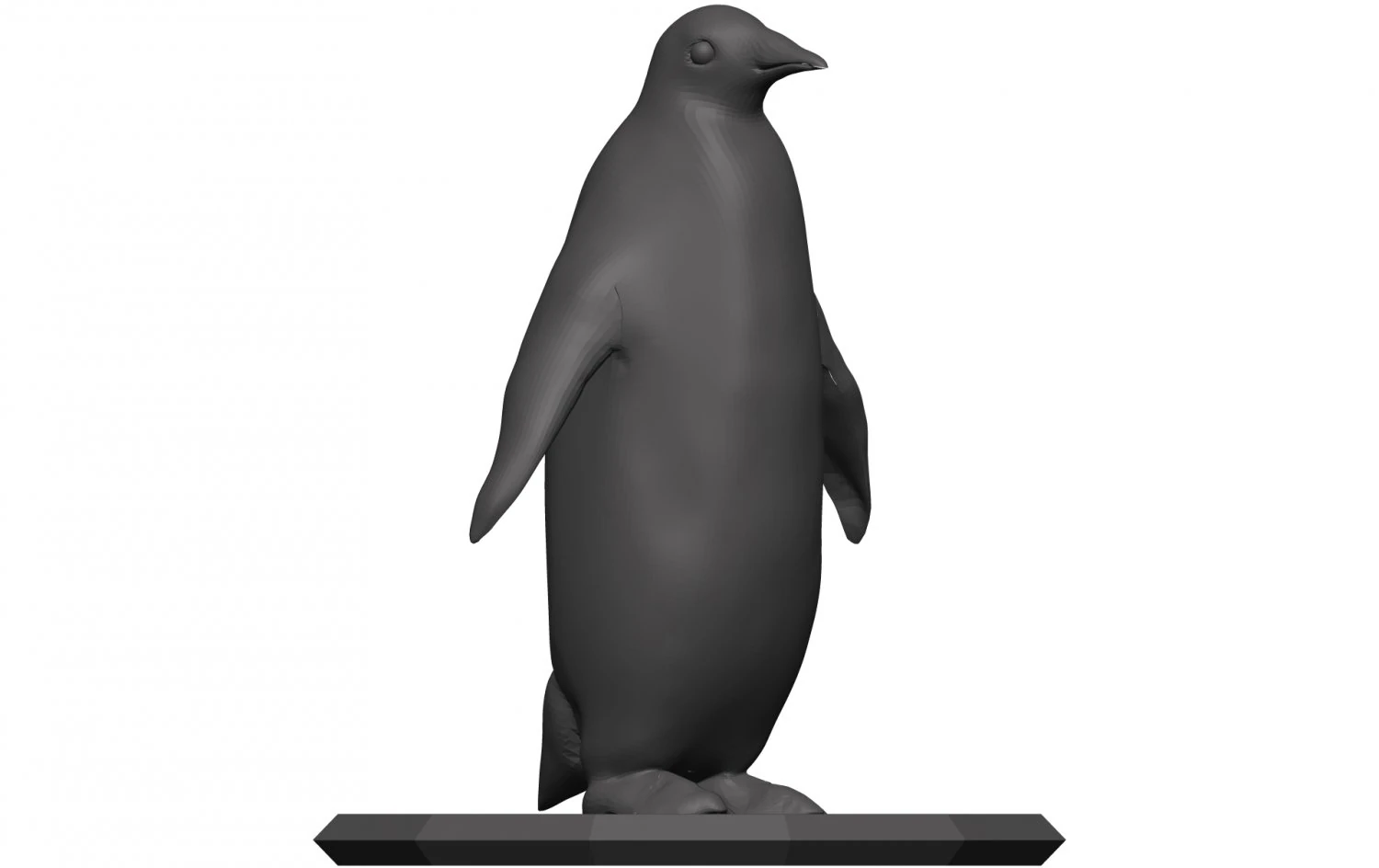 Penguin 3D Model .c4d .max .obj .3ds .fbx .stl .blend 