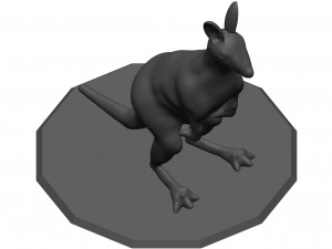 Kangaroo Modèle 3D