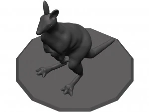 Kangaroo 3D Model