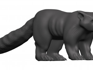 red panda 3D Model