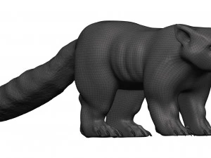 red panda 3D Model