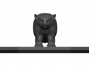 red panda Model 3D