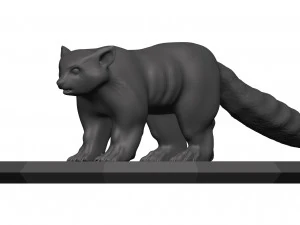 red panda 3D Model