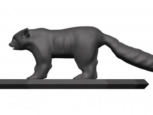 red panda 3D Model