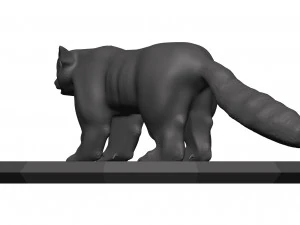 red panda 3D Model
