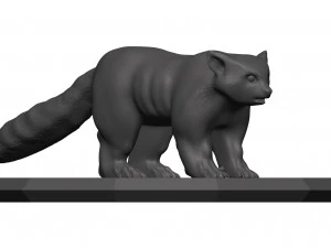red panda 3D Model