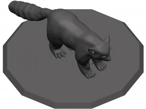 red panda 3D Model