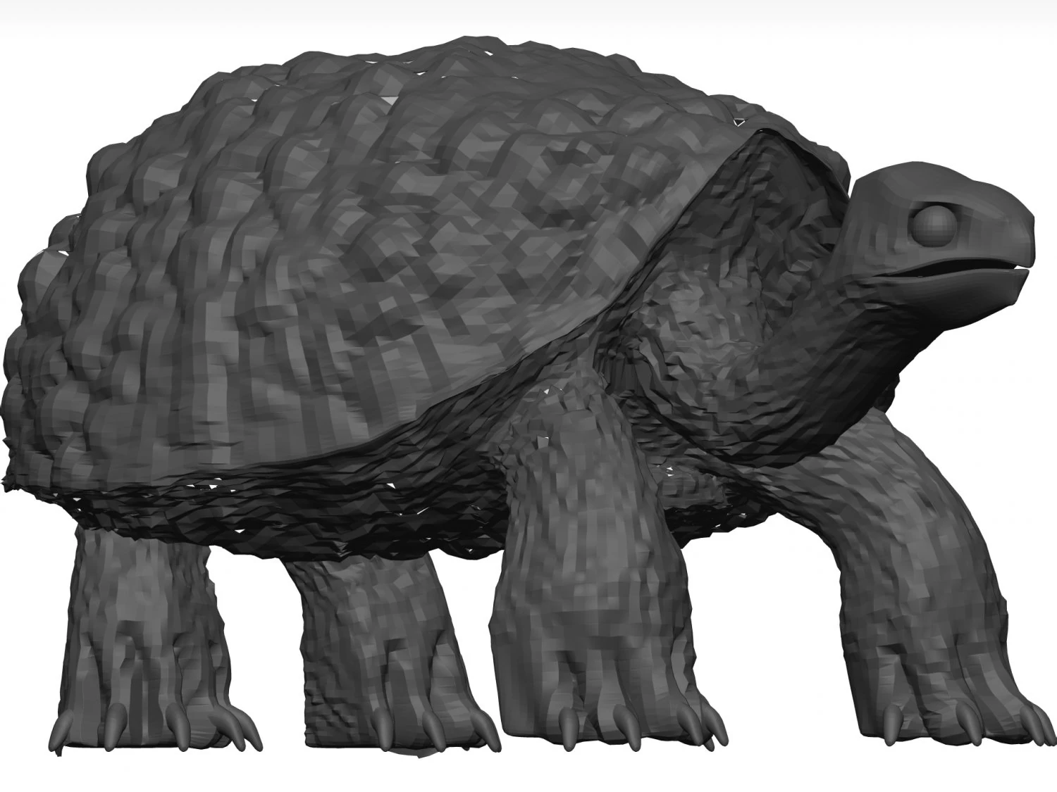 Schildkr&ouml;te 3D Modell .c4d .max .obj .3ds .fbx .stl .blend 