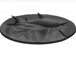 White shark 3D Model
