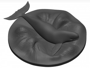 Whale 3D Model