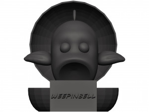 Weepinbell 3D Модель