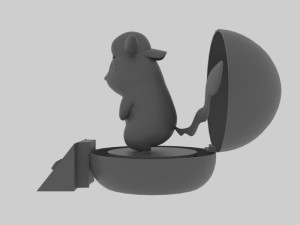pikachu Model 3D