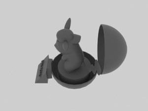 pikachu Model 3D