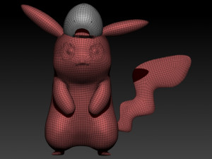 pikachu Model 3D