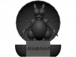 Magmar Modelo 3D