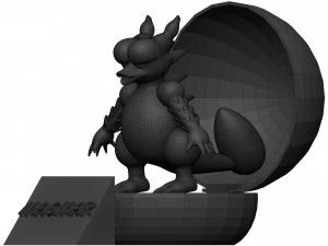 Magmar 3D Model