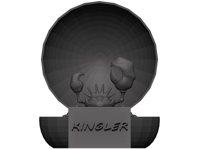 Kingler Modello 3D .c4d .max .obj .3ds .fbx .stl .blend 
