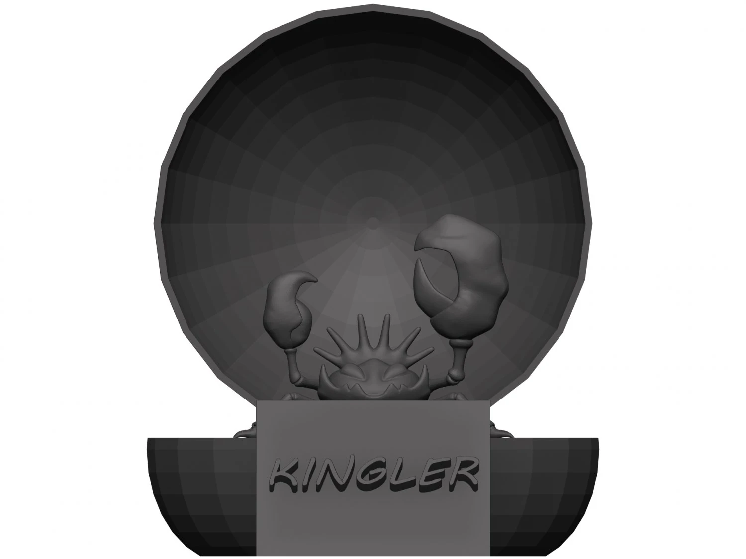 Kingler 3D Model .c4d .max .obj .3ds .fbx .stl .blend