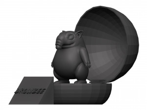 Drowzee 3D-Modell