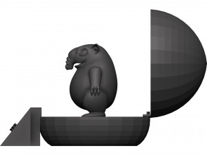 Drowzee 3D-Modell