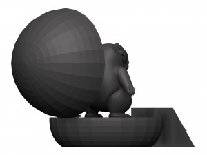Drowzee 3D-Modell