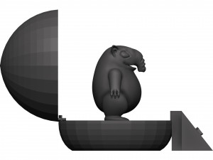 Drowzee 3D-Modell