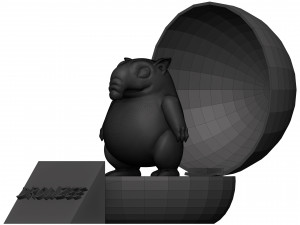 Drowzee 3D-Modell