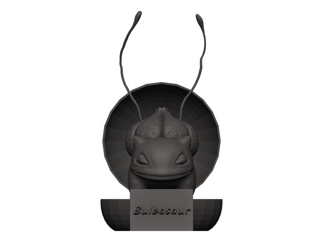 Bulbasaur 3D Model .c4d .max .obj .3ds .fbx .stl .blend 