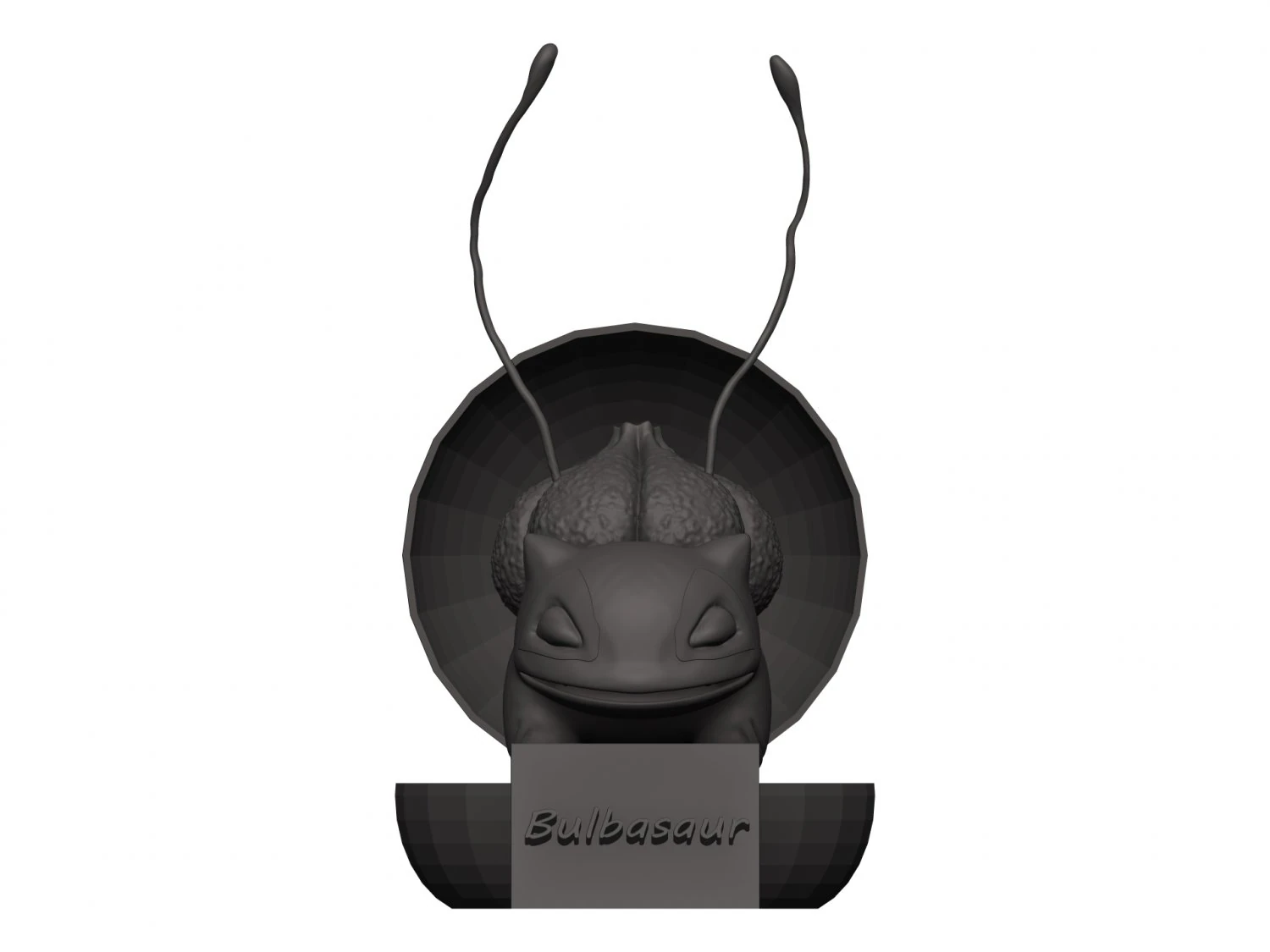 Bulbasaur 3D Model .c4d .max .obj .3ds .fbx .stl .blend