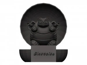 Blastoise Model 3D