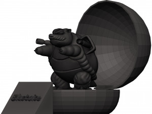 Blastoise 3D 模型