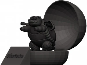 Blastoise 3D Model