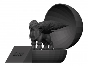 Entei 3D Model