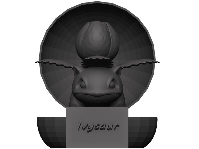 Ivysaur Modelo 3D .c4d .max .obj .3ds .fbx .stl .blend 
