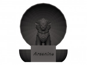 Arcanine 3D Модель