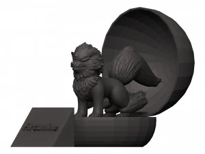 Arcanine 3D Model
