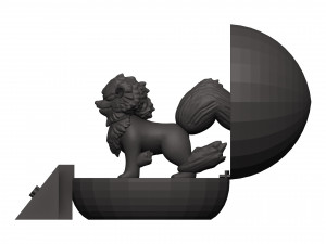 Arcanine Model 3D