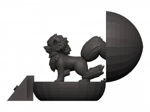 Arcanine 3D Model