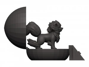 Arcanine 3D Model