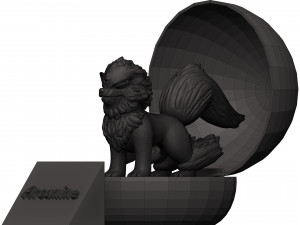 Arcanine Model 3D
