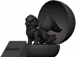 Arcanine 3D Model