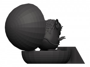 Raticate 3Dモデル
