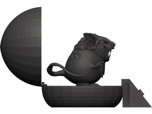 Raticate 3Dモデル