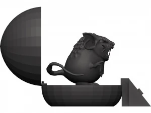 Raticate 3D Model