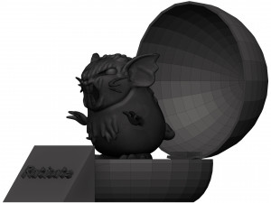 Raticate 3Dモデル