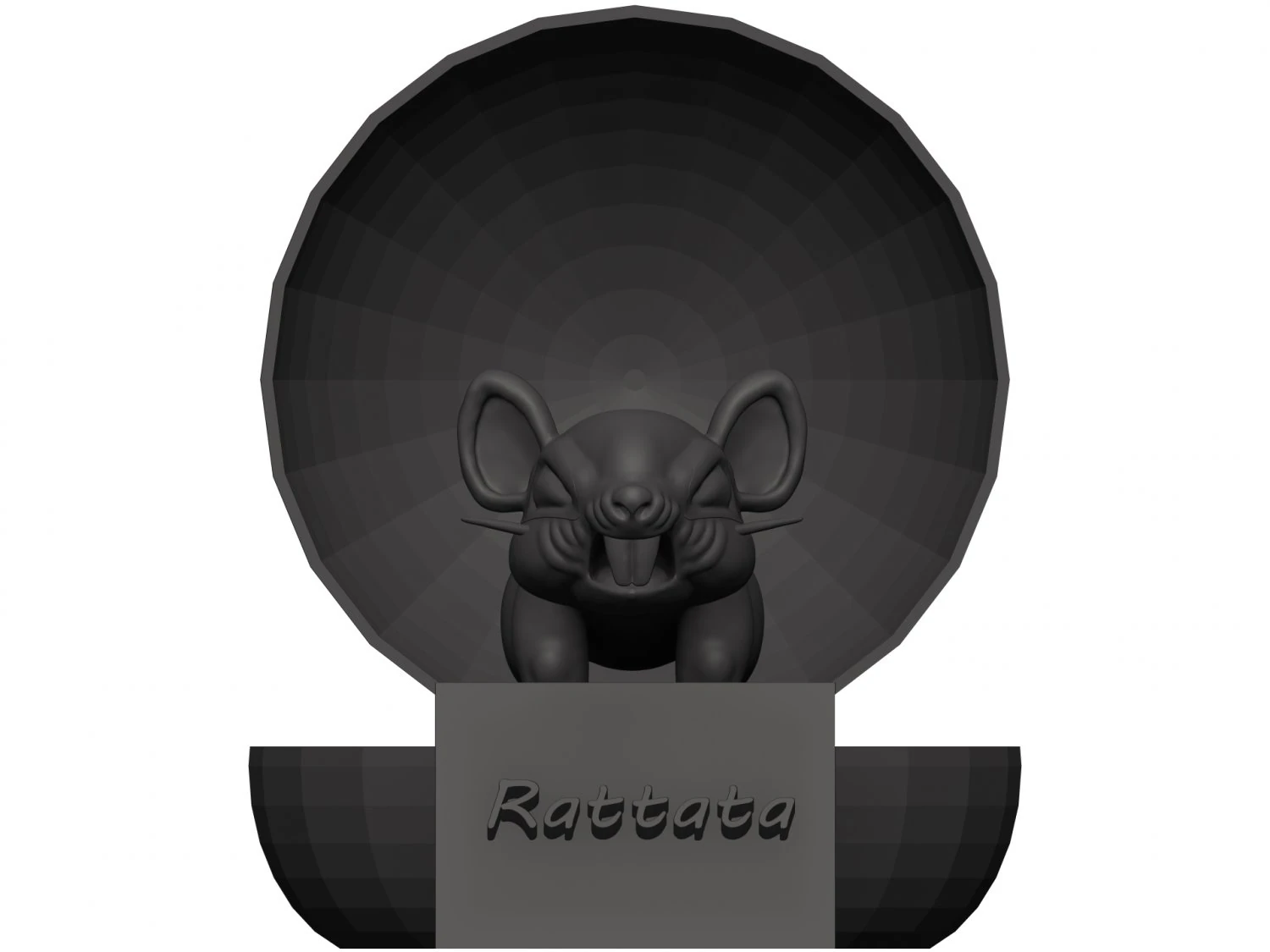 Rattata 3D Model .c4d .max .obj .3ds .fbx .stl .blend 