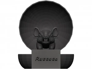 Ratata Modelo 3D