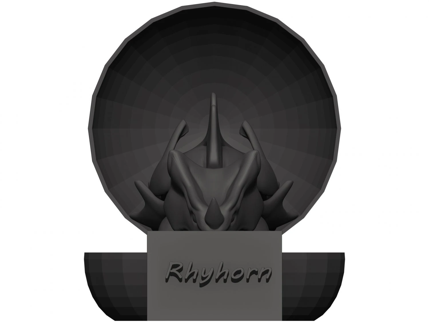 Rhyhorn 3D Model .c4d .max .obj .3ds .fbx .stl .blend 