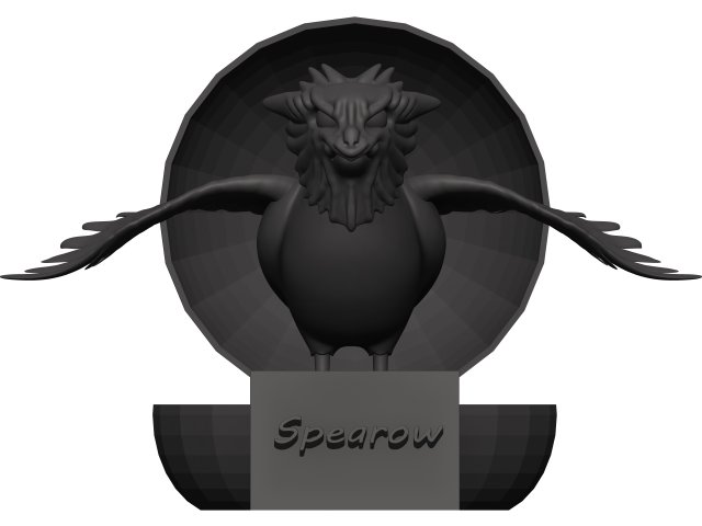 Spearow Modelo 3D .c4d .max .obj .3ds .fbx .stl .blend 